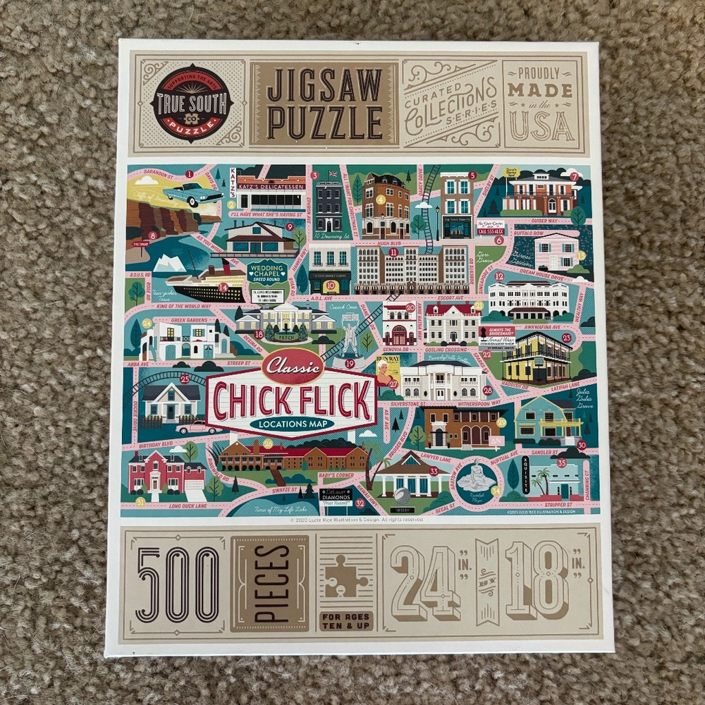 True South Chick Flick Jigsaw Puzzle